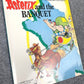 Asterix & the Banquet - 1970s Hodder/Dargaud UK Edition Paperback Book Uderzo