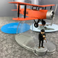 MOULINSART TINTIN PLANE 29548 Acrobatic Plane: Black Island Model Hachette Avion #28