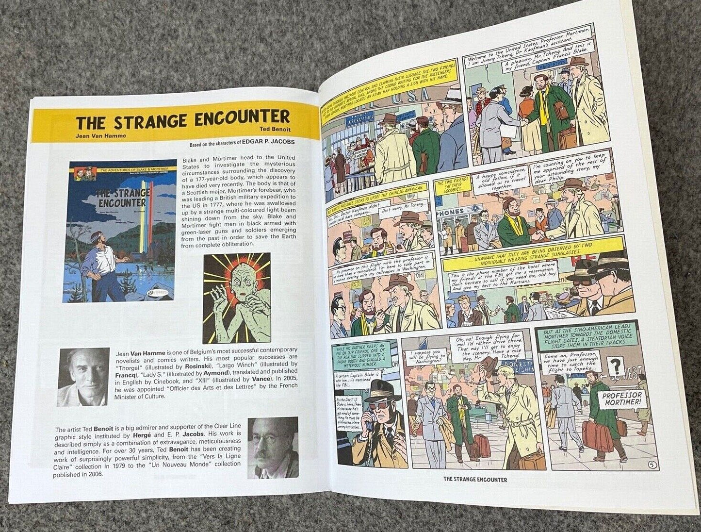 The Affair of the Necklace - Blake & Mortimer Comic Volume 7 - Cinebook UK Paperback Edition