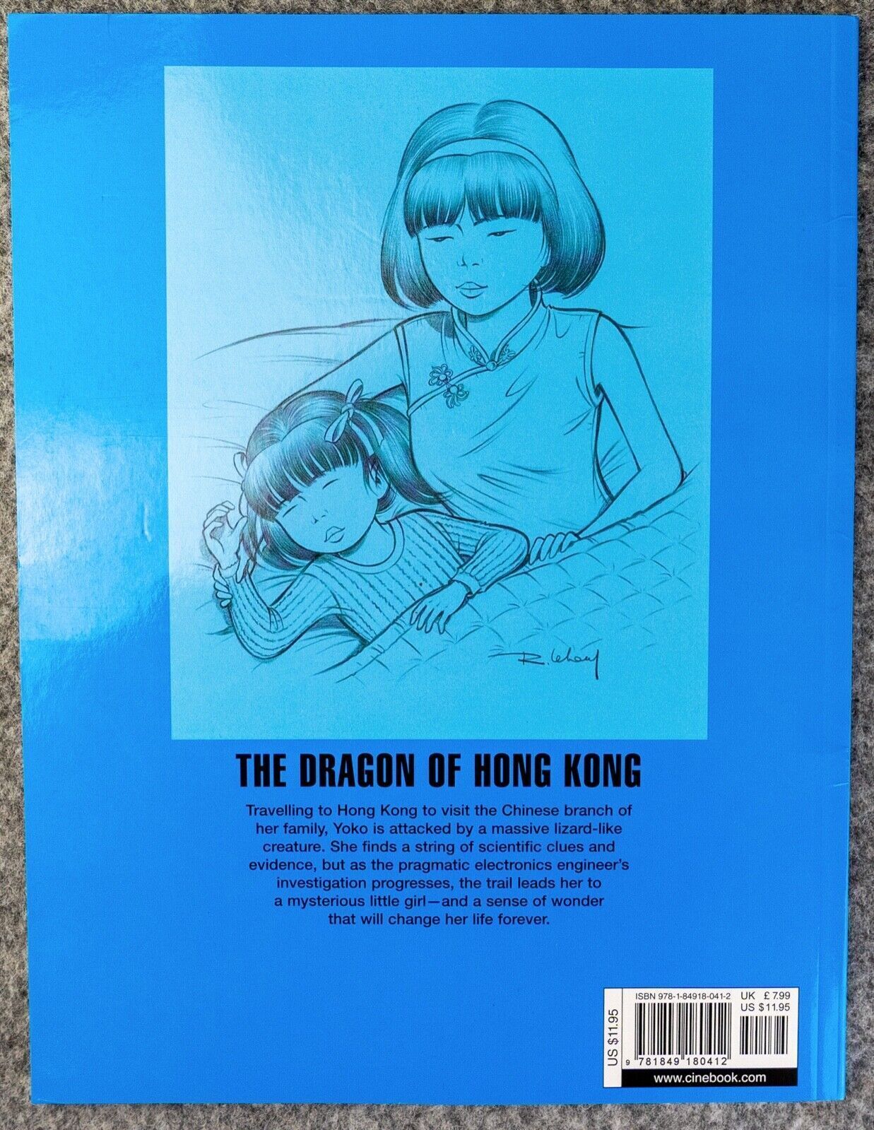 Yoko Tsuno Volume 5 - The Dragon Of Hong Kong Cinebook Paperback Comic Book by R. Leloup