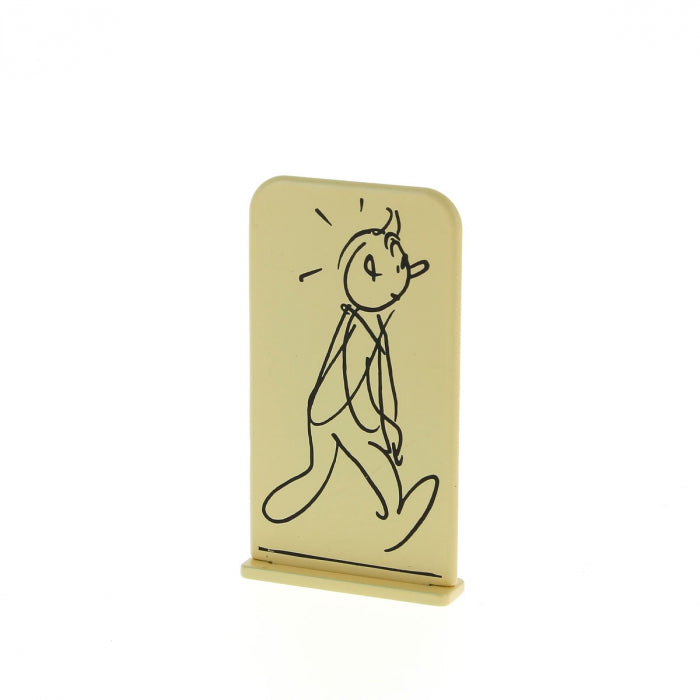 Archives Tintin 2D Metal Figurine: Tintin & Alph-art Relief Model Figure ML