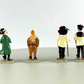 Pixi Mini Serie Tintin Set 46234 "La Tresor Rackhame" 2008 6x Metal Figurines