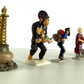 Pixi Mini Serie Tintin Set 2108 "Tintin Au Tibet" 1995 5x Metal Figurines RARE