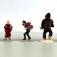 Pixi Mini Serie Tintin Set 2108 "Tintin Au Tibet" 1995 5x Metal Figurines RARE