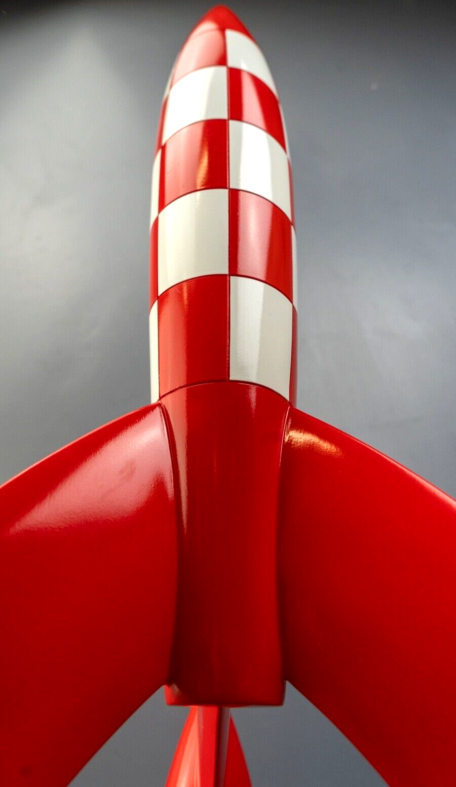 Statuette Moulinsart Tintin 46994 Moon Rocket 60cm Rare Resin Model 2017