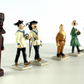 Pixi Mini Serie Tintin Set 46234 "La Tresor Rackhame" 2008 6x Metal Figurines