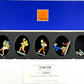 Pixi Mini Serie Tintin Set 46203 "Tibet Trekking" 2004 5x Metal Figurines RARE