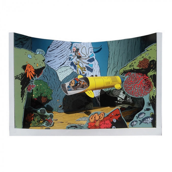 Marsupilami Diorama 3D Set x4 Dupis/Dargaud/Lomard/ 2021 Editions FULL SET