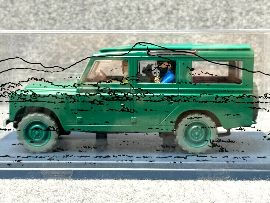 VOITURE TINTIN 1/24 29957 Land Rover Defender: Picaros Hachette Car #5 –  EuroComiX