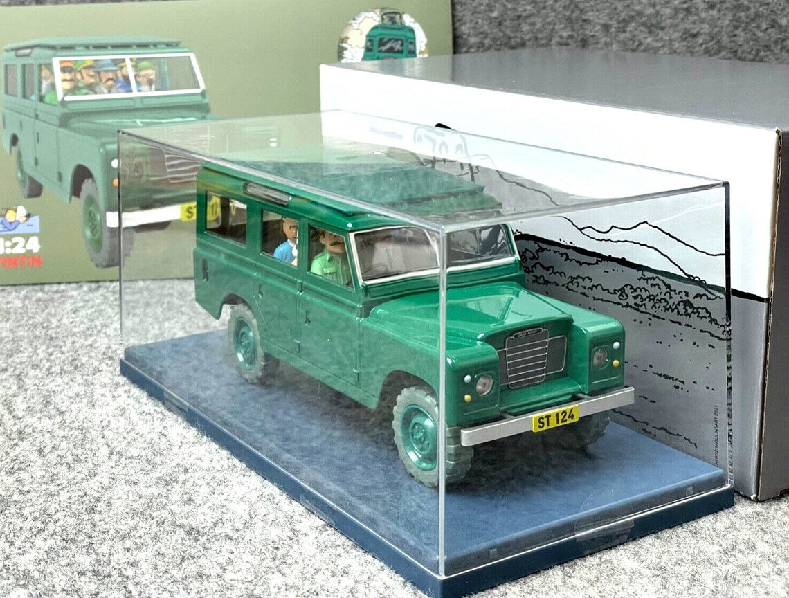 VOITURE TINTIN 1/24 29957 Land Rover Defender: Picaros Hachette Car #5 –  EuroComiX