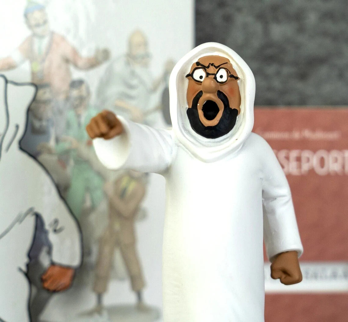 Tintin Figurines Officielle # 89 Omar Ben Salaad: Crab with the Golden Claws Herge model Moulinsart Figure