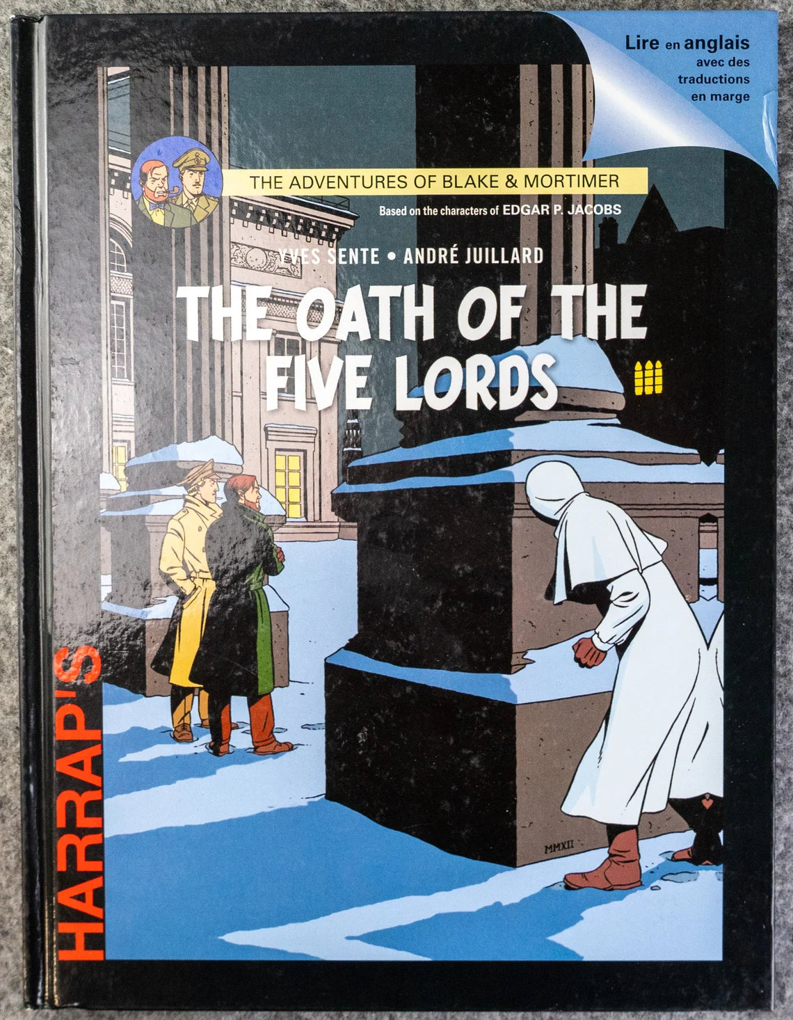 Blake & Mortimer: Oath of the Five Lords Harrap's 2015 UK 1st Hardback Edition