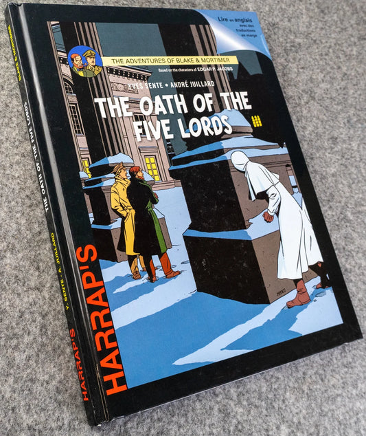 Blake & Mortimer: Oath of the Five Lords Harrap's 2015 UK 1st Hardback Edition