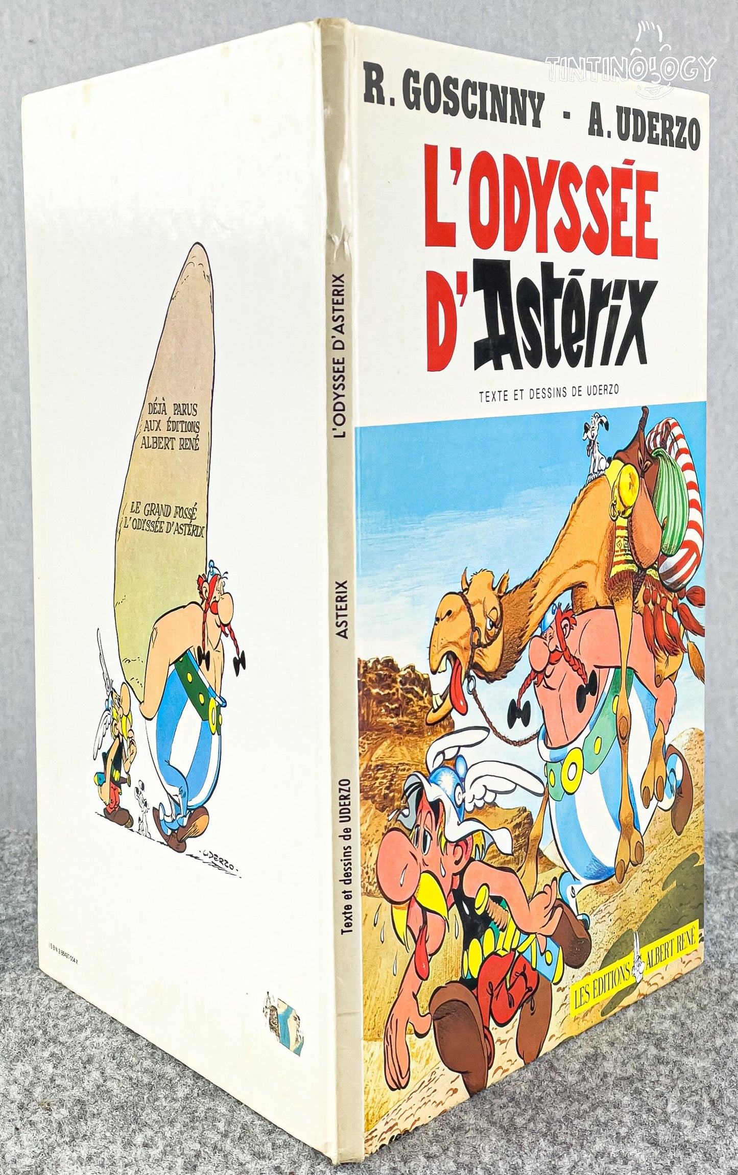 L' Odyssee D' Asterix - Editions Albert Rene 1981 1st Belgian Edition Rare Hardback Book EO