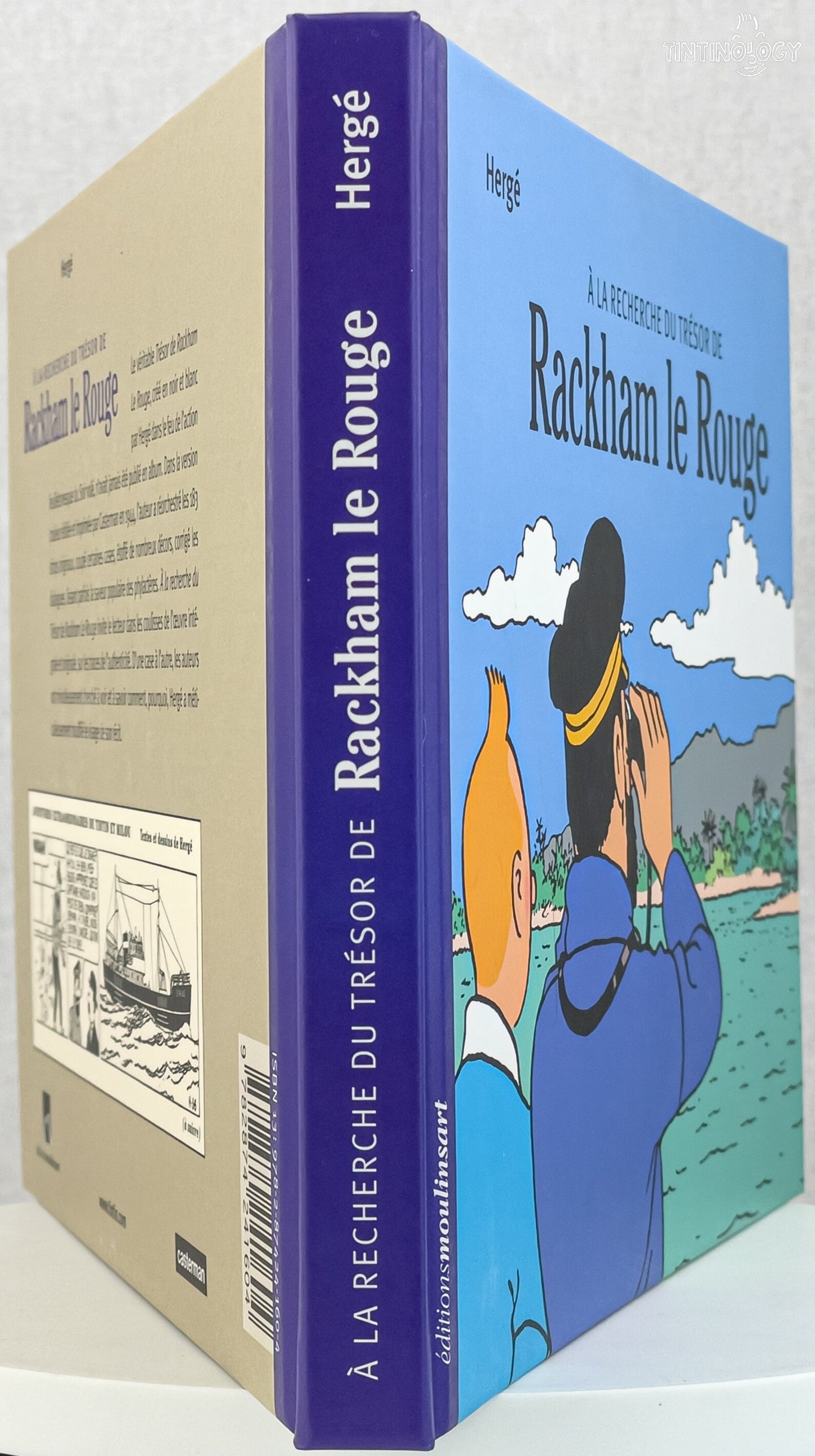 Recherche Tresor Rackham Rouge 2007 1st Edition Originale Hardback Tintin Herge EO