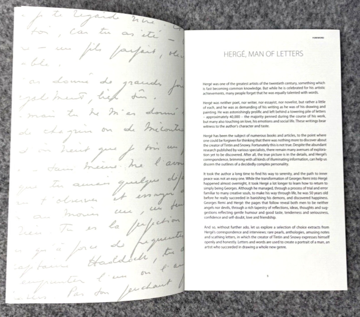 Herge In His Own Words by Dominique Maricq Editions ML 2008 PB Book re Tintin