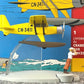 Hachette Tintin Plane # 1 Seaplane CN 3411 and Tintin figurine: Crab with the Golden Claws