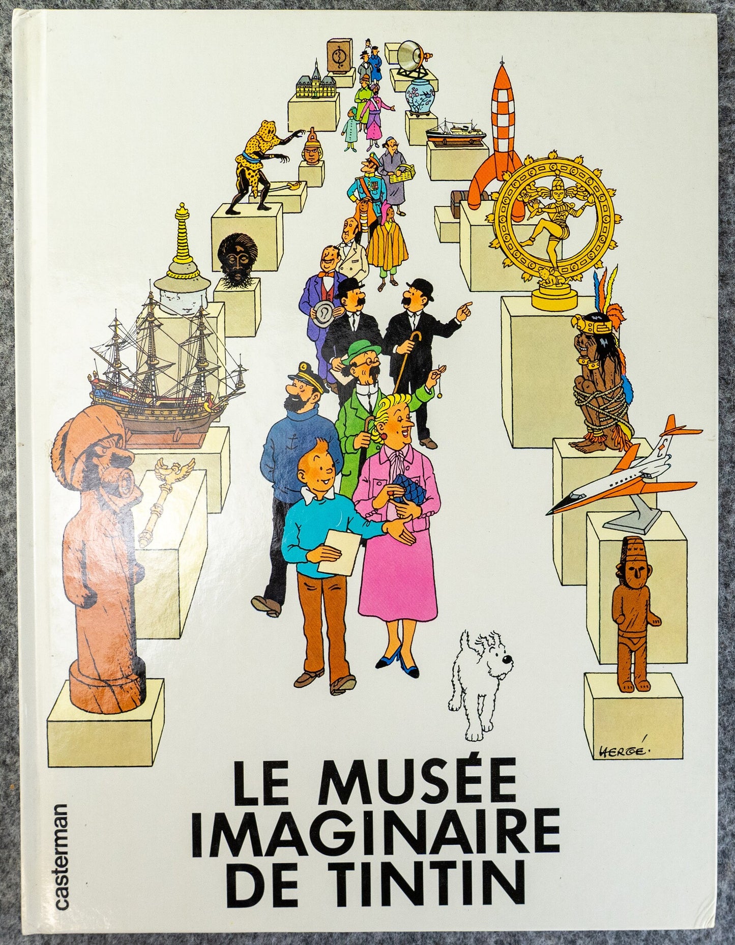 HERGE - LE MUSEE IMAGINAIRE TINTIN Casterman 1st Edition 1980 Belge Hardback EO