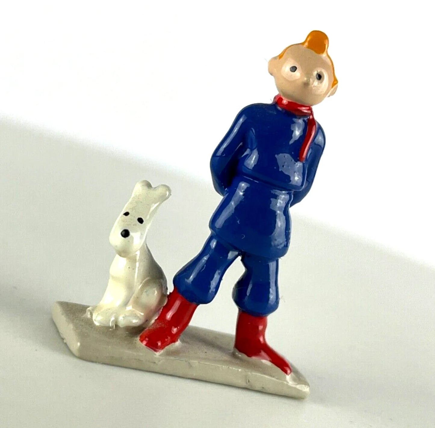 Pixi Mini Serie Tintin Set 2105 "Land of Soviets" 1995 Metal Figurine RARE