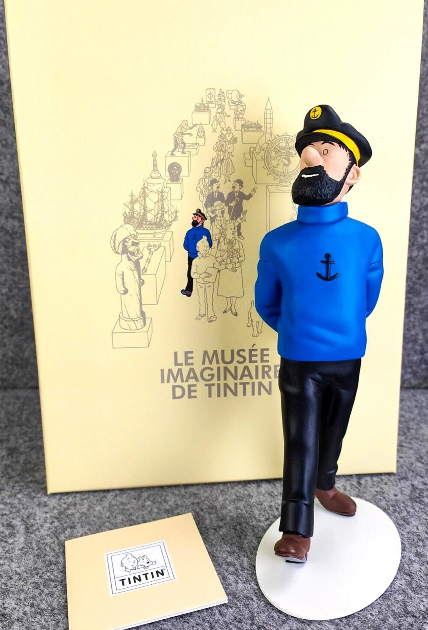 Statuette Moulinsart 46008 Captain Haddock: Musee Imaginaire 26cm 2019 Tintin Figurine