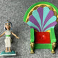 Plastoy Asterix Figurine #26 Cleopatra & Throne Editions Rene 14cm Model Figure