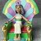 Plastoy Asterix Figurine #26 Cleopatra & Throne Editions Rene 14cm Model Figure