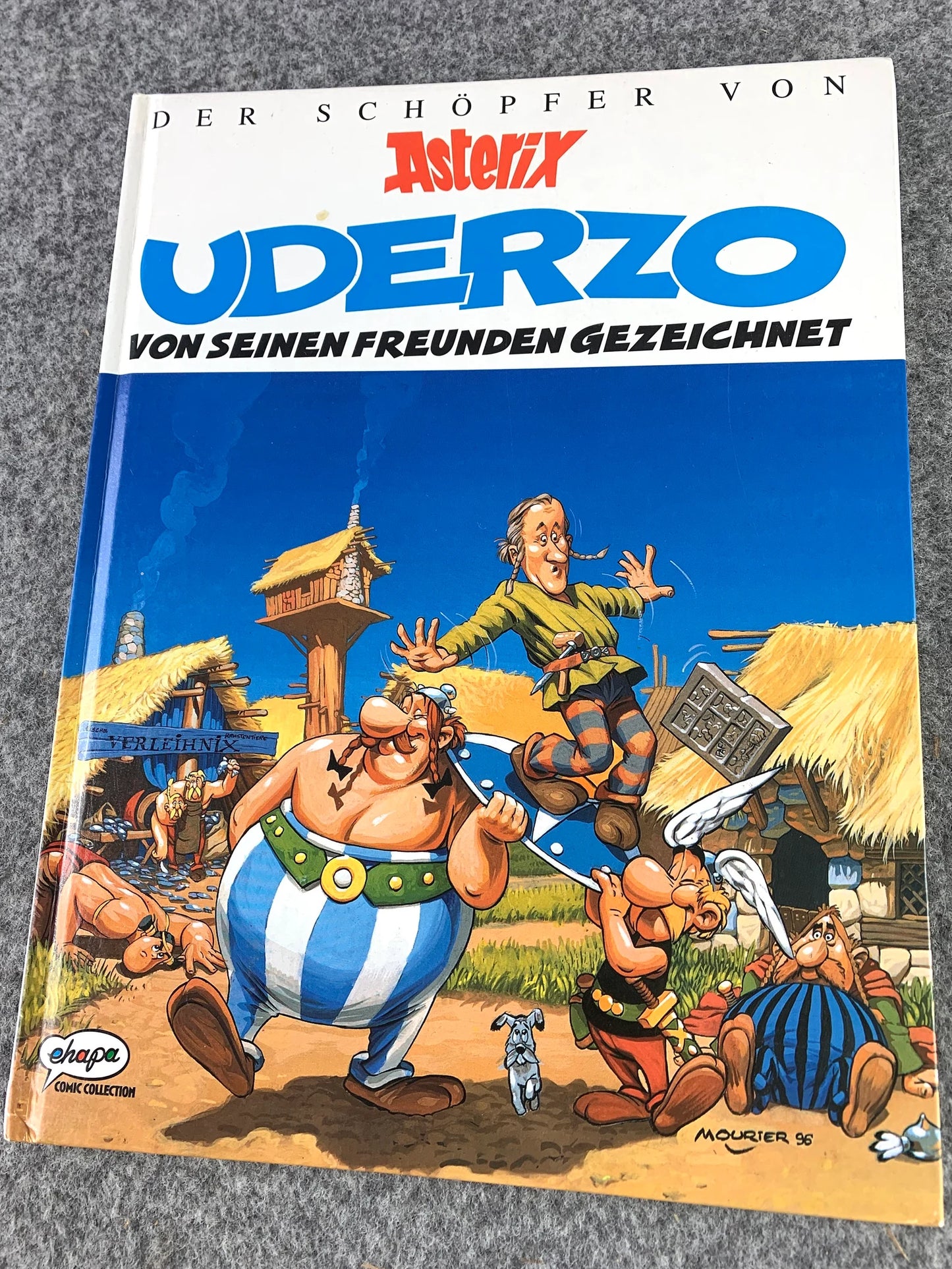 Asterix Uderzo Seinen Freunden Ehapa 1997 German Edition Hardback Comic Book