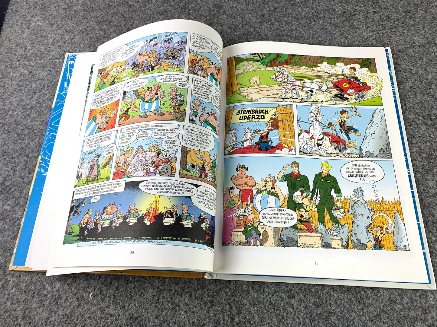 Asterix Uderzo Seinen Freunden Ehapa 1997 German Edition Hardback Comic Book