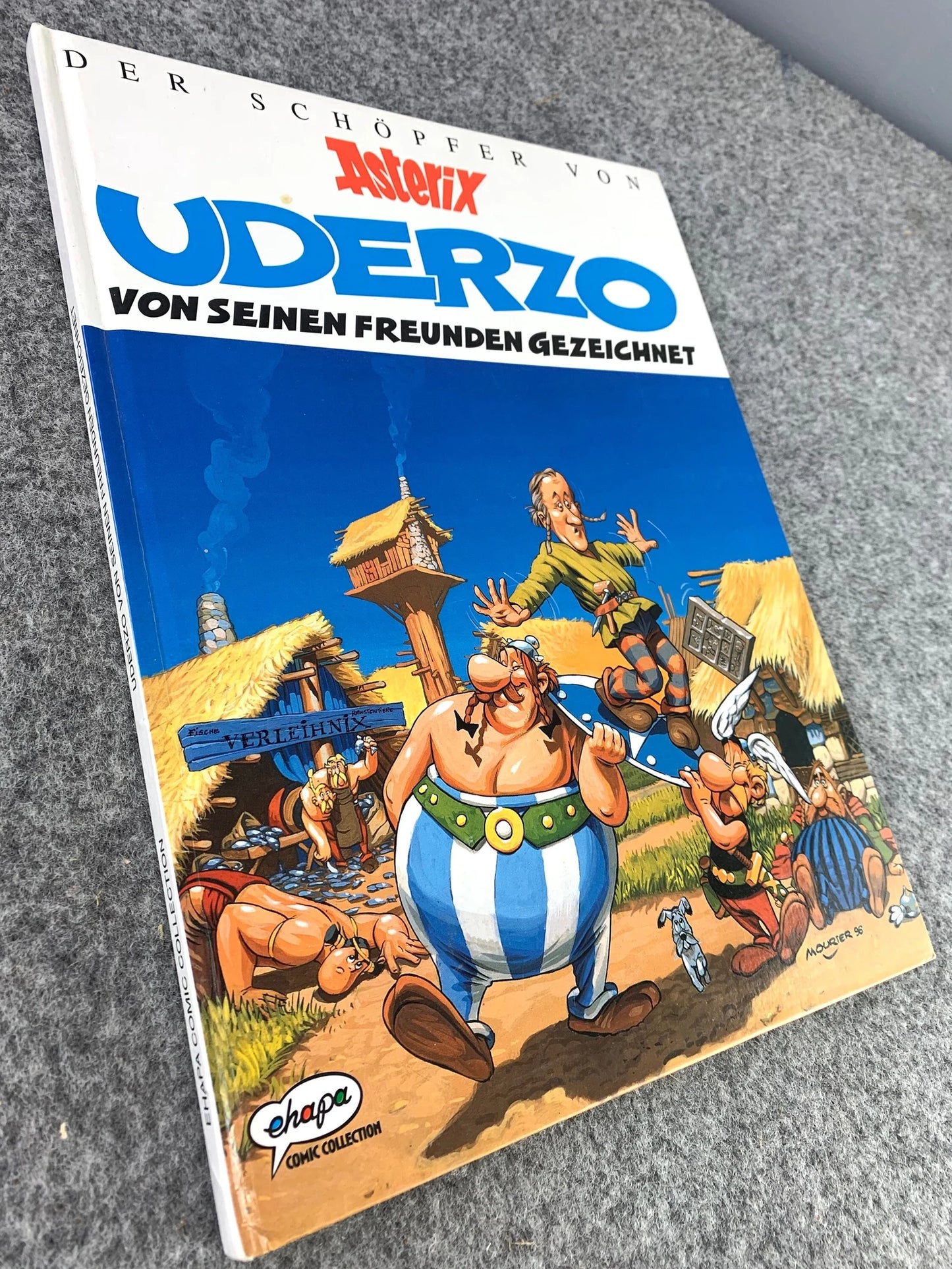 Asterix Uderzo Seinen Freunden Ehapa 1997 German Edition Hardback Comic Book