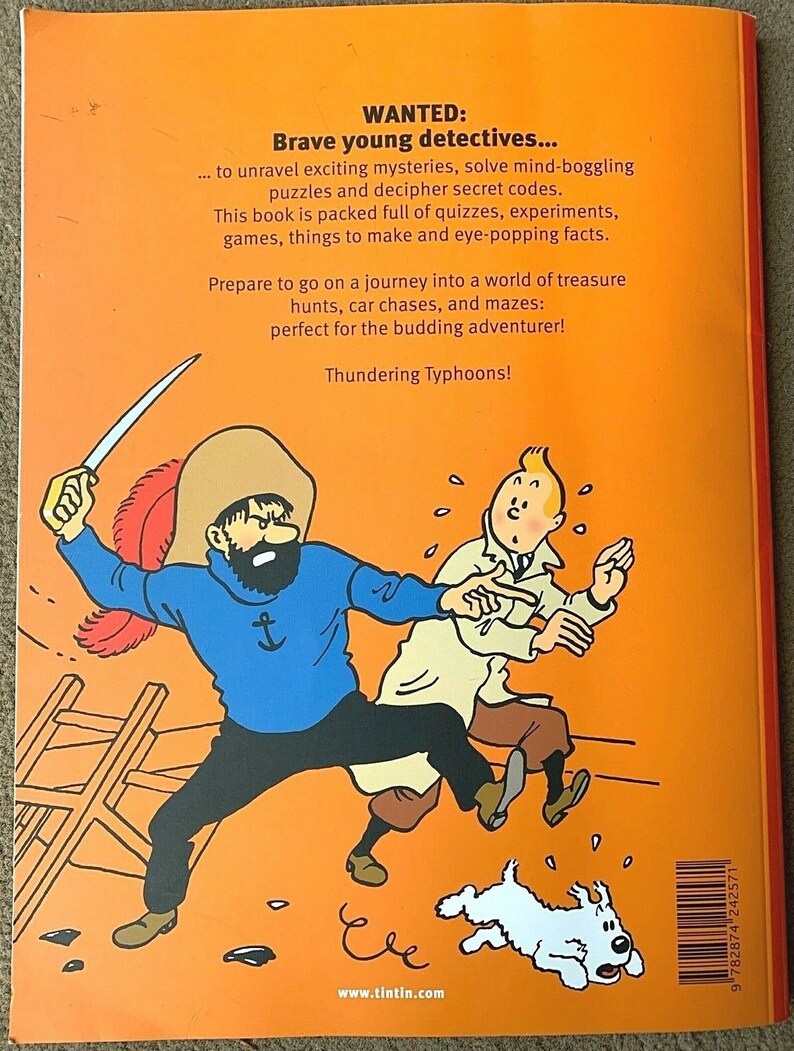 Tintin & Snowy: Big Activity Book - Action Book Egmont 2015 1st Edition