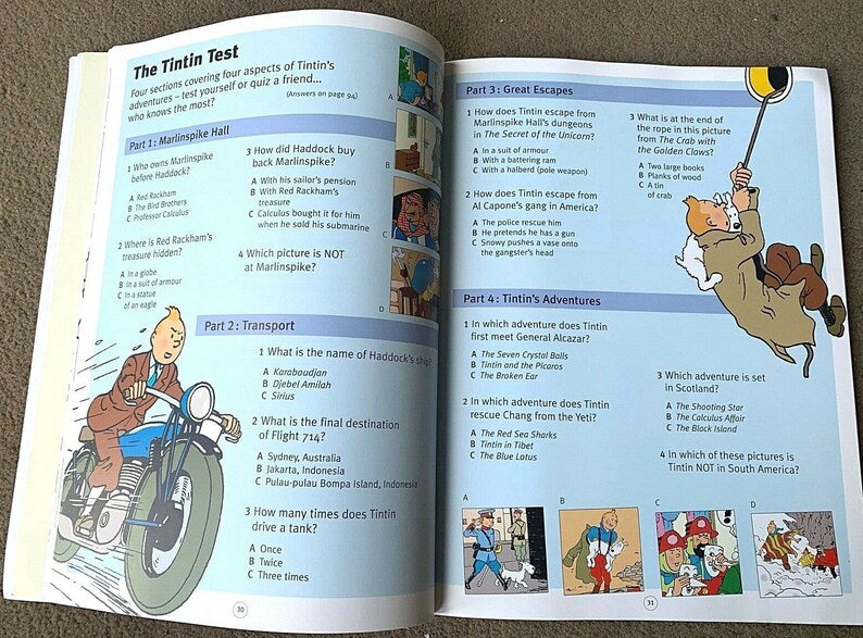 Tintin & Snowy: Big Activity Book - Action Book Egmont 2015 1st Edition