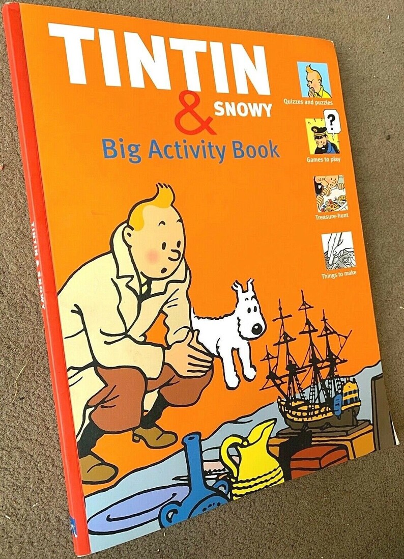 Tintin & Snowy: Big Activity Book - Action Book Egmont 2015 1st Edition