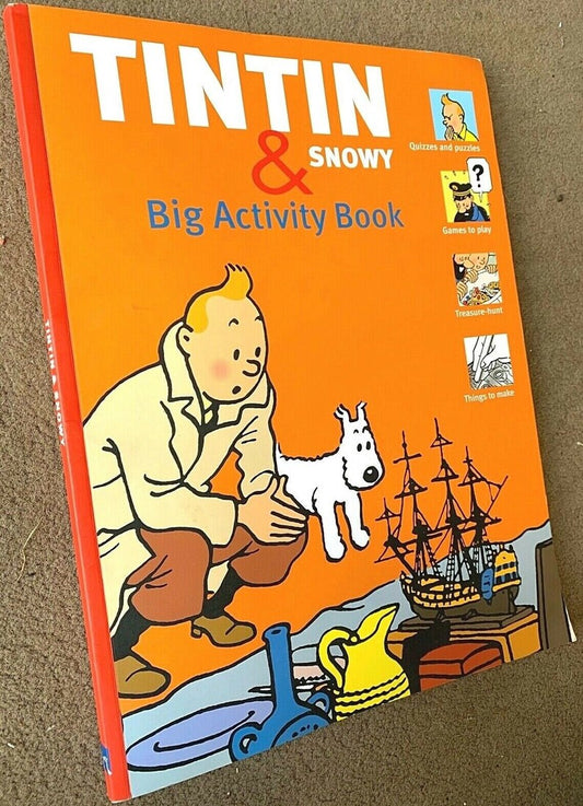 Tintin & Snowy: Big Activity Book - Action Book Egmont 2015 1st Edition