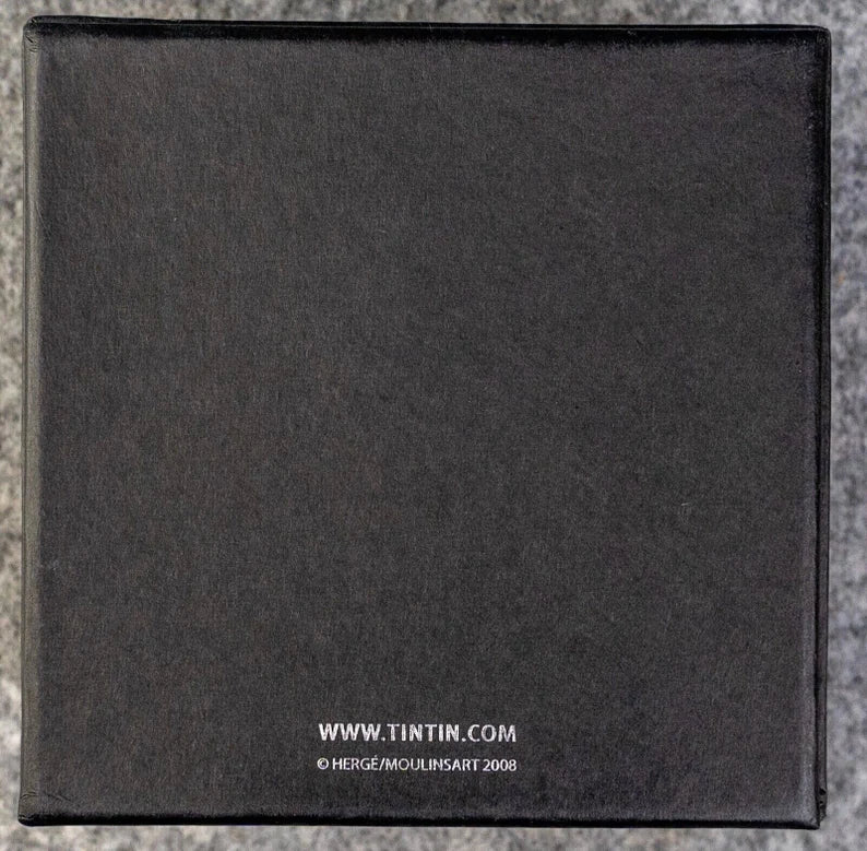 Moulinsart "Tintin Time" Watch 82414 Soviets Plane Red strap Ladies wristwatch