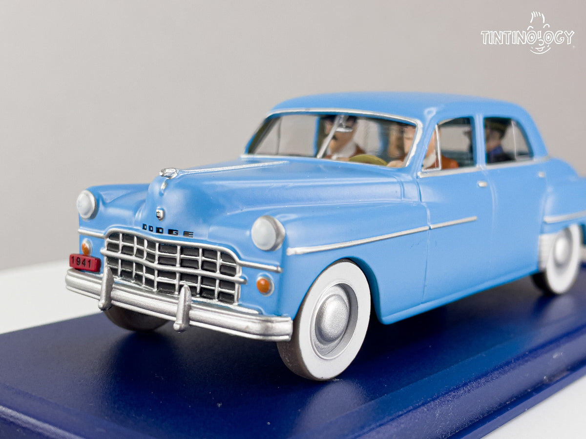 ATLAS TINTIN CAR # 30 Dodge Coronet - Destination Moon Herge model car 1/43
