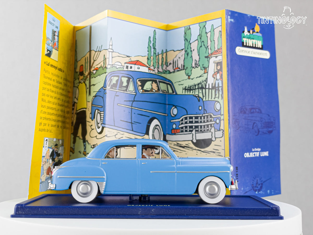 ATLAS TINTIN CAR # 30 Dodge Coronet - Destination Moon Herge model car 1/43