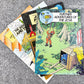 Rare 1980's Citroen Tintin Car Brochures Vols 1-4 Adventures of 2CV6 FULL SET Herge