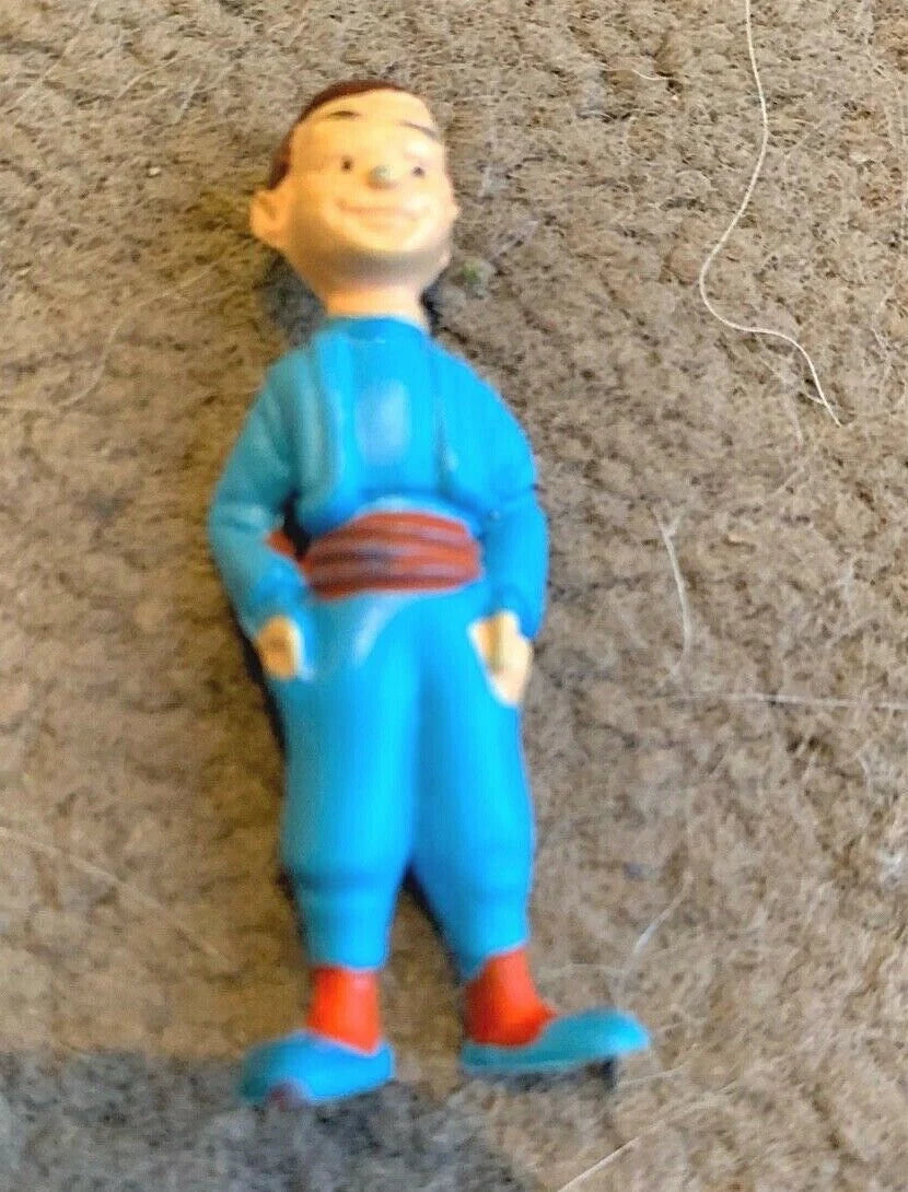 Nico ESSO Tintin Figurine - Vintage 1973 Lake of Sharks Belvision 4cm Figure