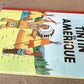 Tintin En Amerique - Rare Facsimile 1st Colour Edition Hardback Tintin Book 2002 Belge EO