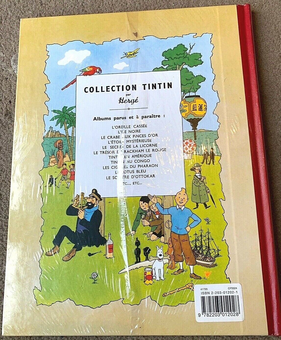 Tintin En Amerique - Rare Facsimile 1st Colour Edition Hardback Tintin Book 2002 Belge EO