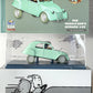 VOITURE TINTIN 1/24 29908 Citroen 2CV: Calculus Affair Hachette Model Car #8