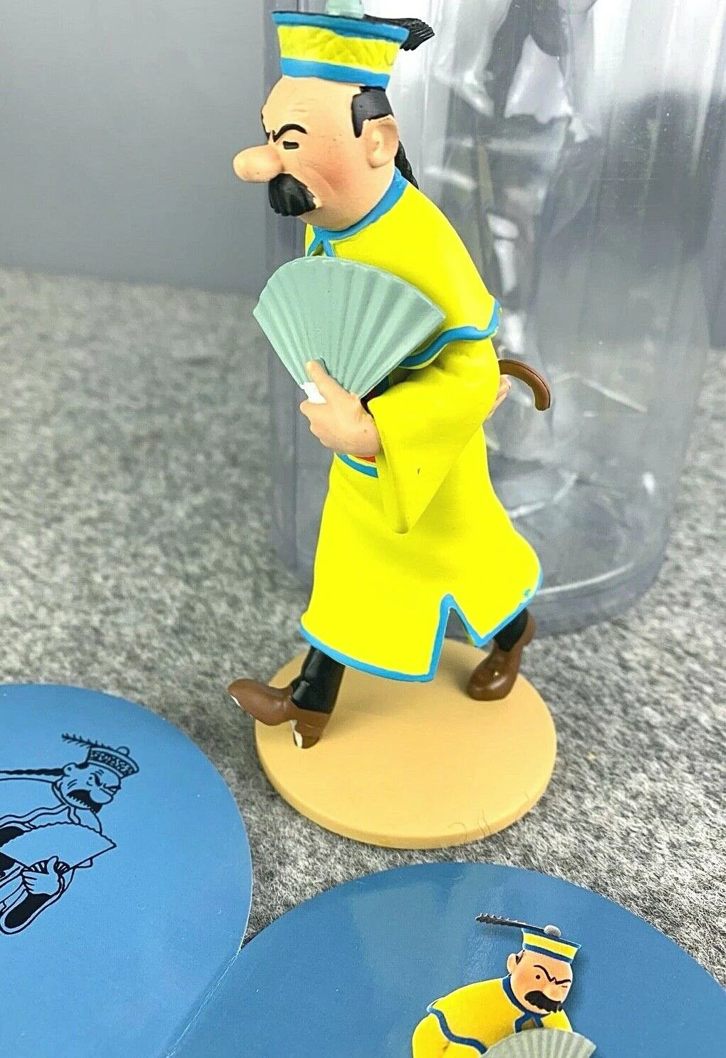 Tintin Figurine Moulinsart 42234 Chinese Thomson 12cm Resin Officielle Figure 68