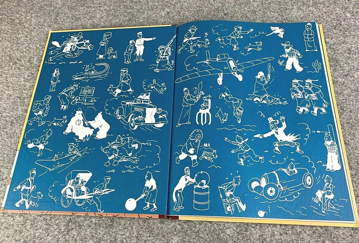 The Black Island: Egmont 2008 UK Hardback Classic Colour Edition Rare Tintin Book Herge