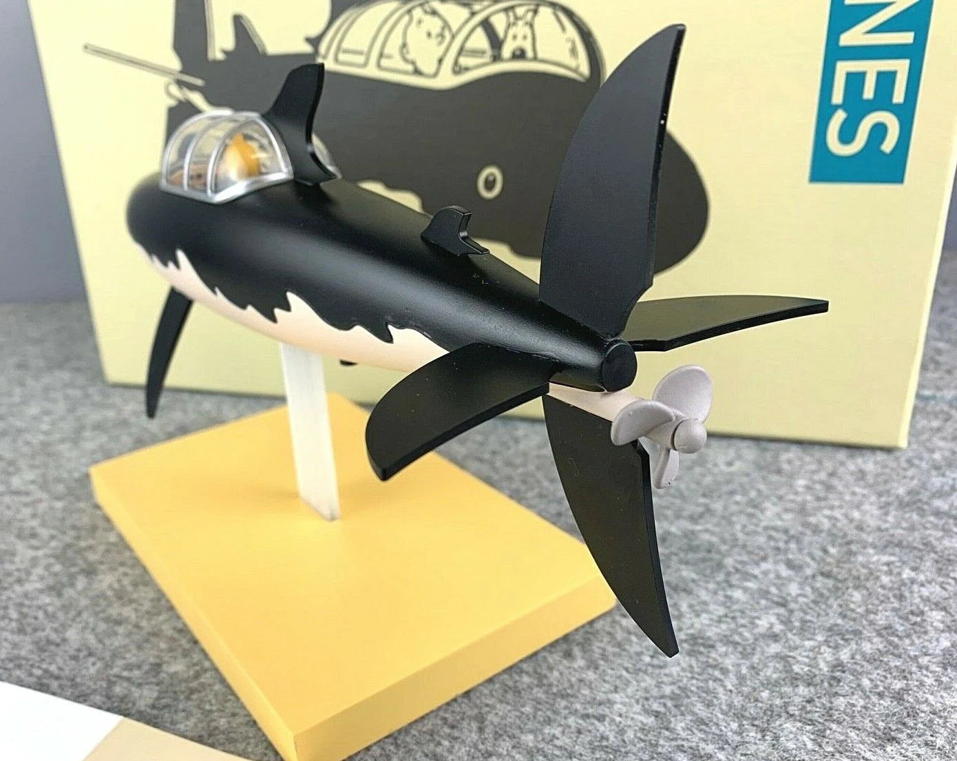 Statuette Moulinsart 46402 Shark Submarine "Les Icones" 2021 Tintin 26cm Resin Model
