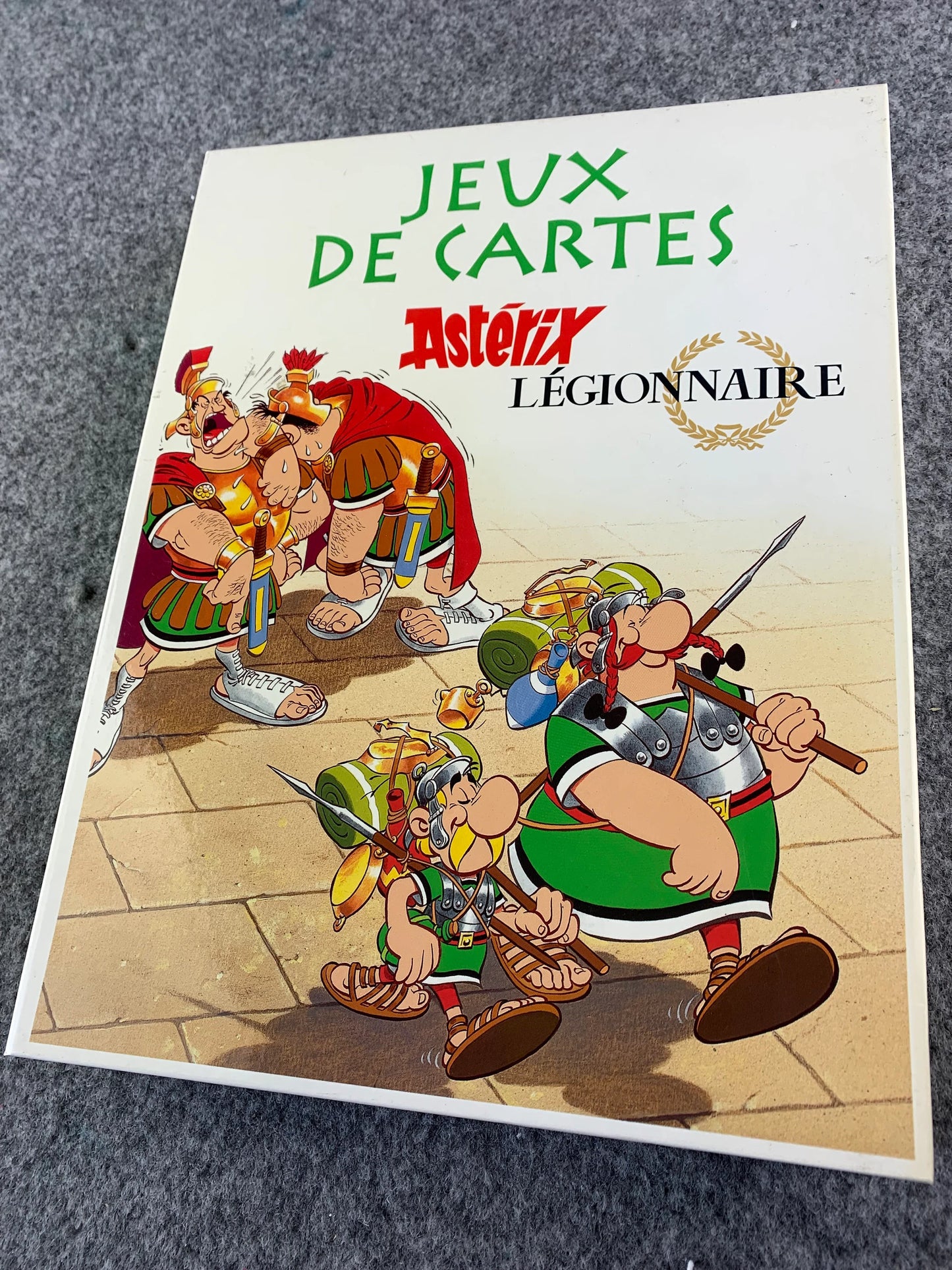 Astérix Card Games/Jeux de Cartes “Asterix Legionnaire” Editions Atlas Collections Board Games 2006