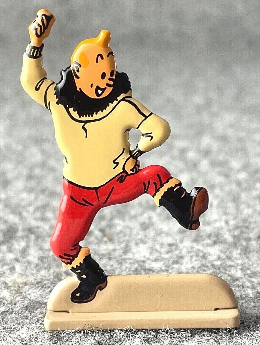 ARCHIVES TINTIN 2D Metal Figurine: Tintin Rejoicing Shooting Star ML Model Figure