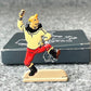 ARCHIVES TINTIN 2D Metal Figurine: Tintin Rejoicing Shooting Star ML Model Figure