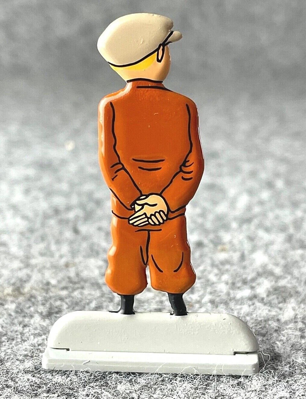 ARCHIVES TINTIN 2D Metal Figurine: Tintin Waits for Boat Broken Ear ML Model Figure