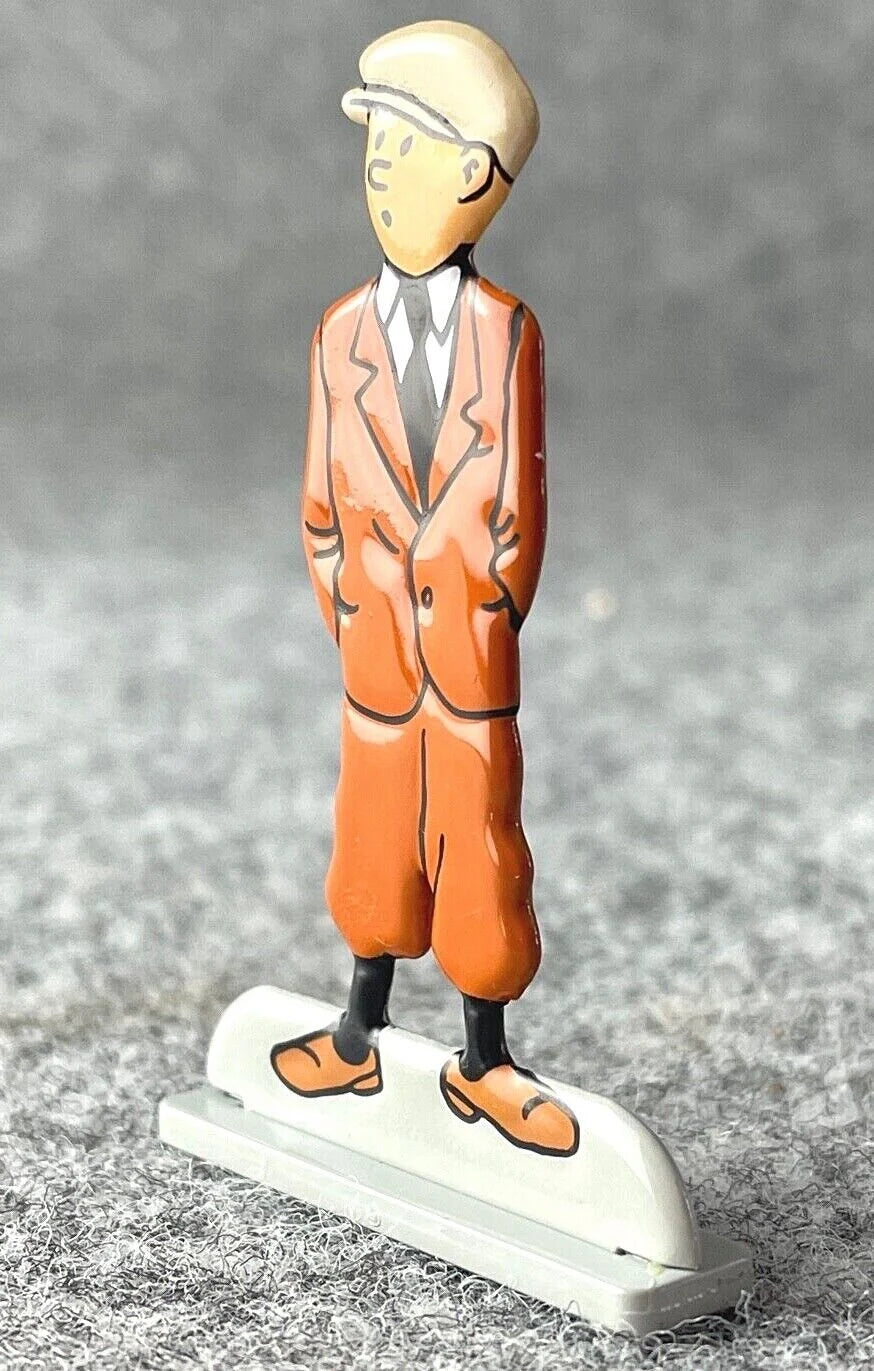 ARCHIVES TINTIN 2D Metal Figurine: Tintin Waits for Boat Broken Ear ML Model Figure
