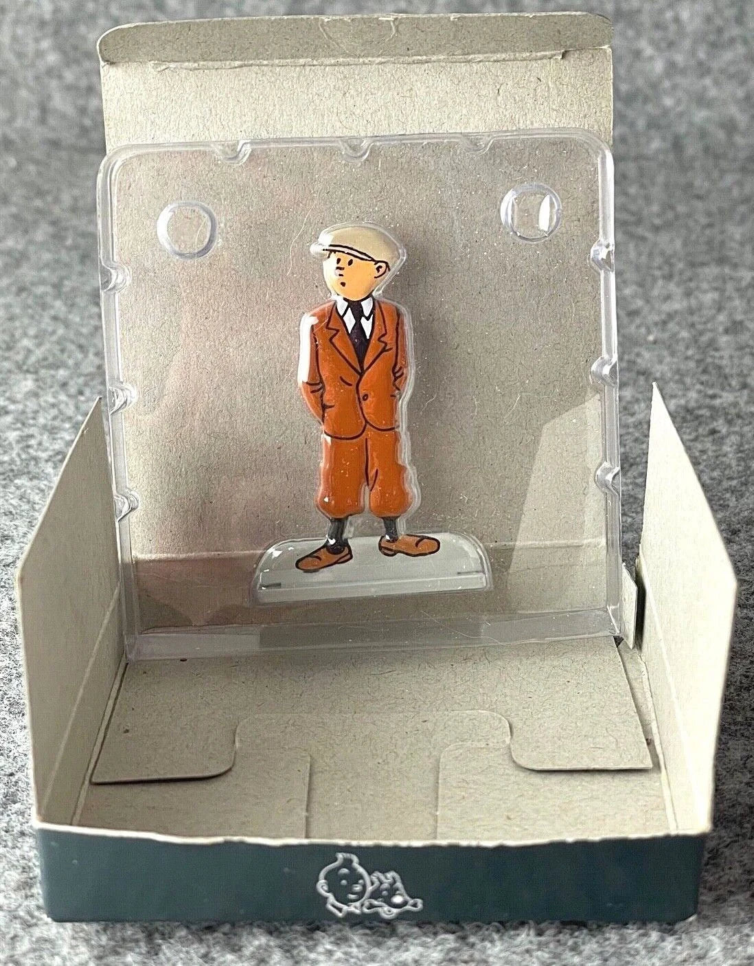 ARCHIVES TINTIN 2D Metal Figurine: Tintin Waits for Boat Broken Ear ML Model Figure